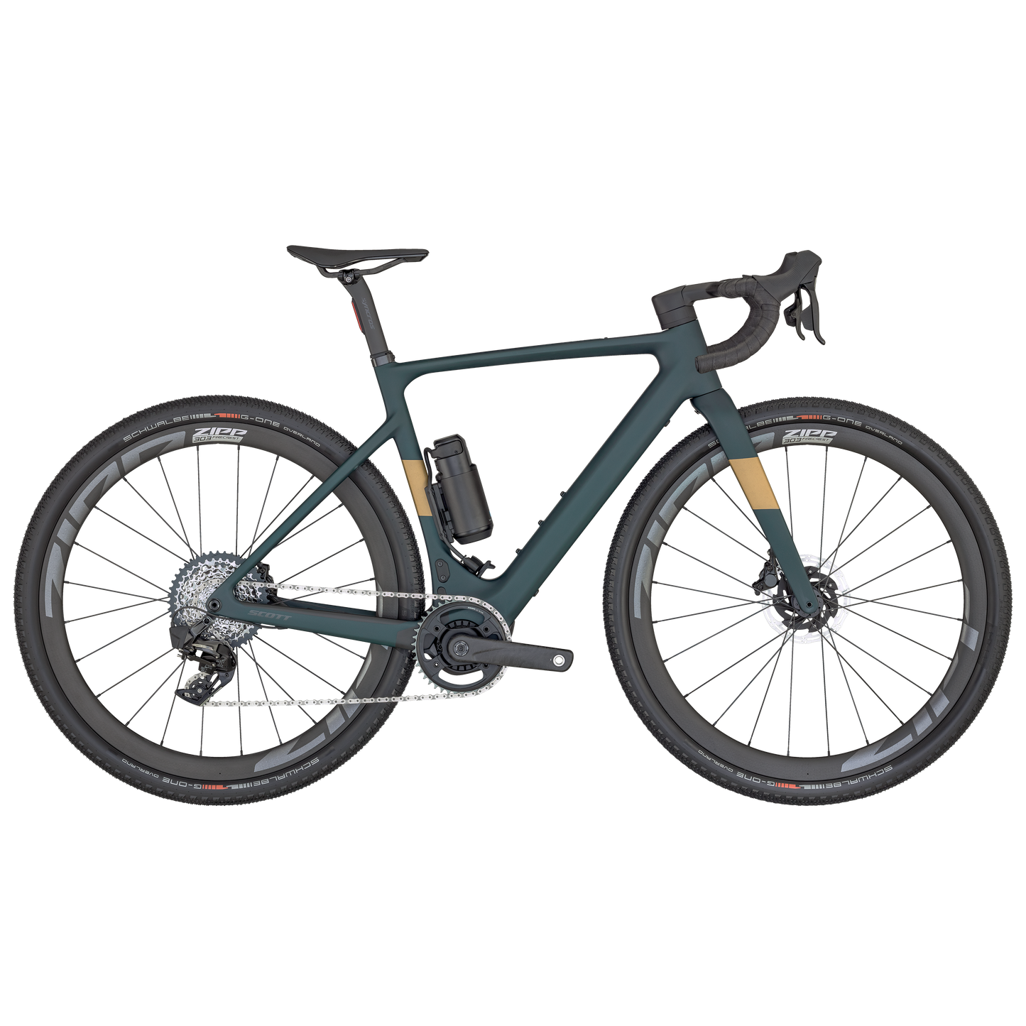 Scott Solace Gravel Eride 10 E-Bike free pedals