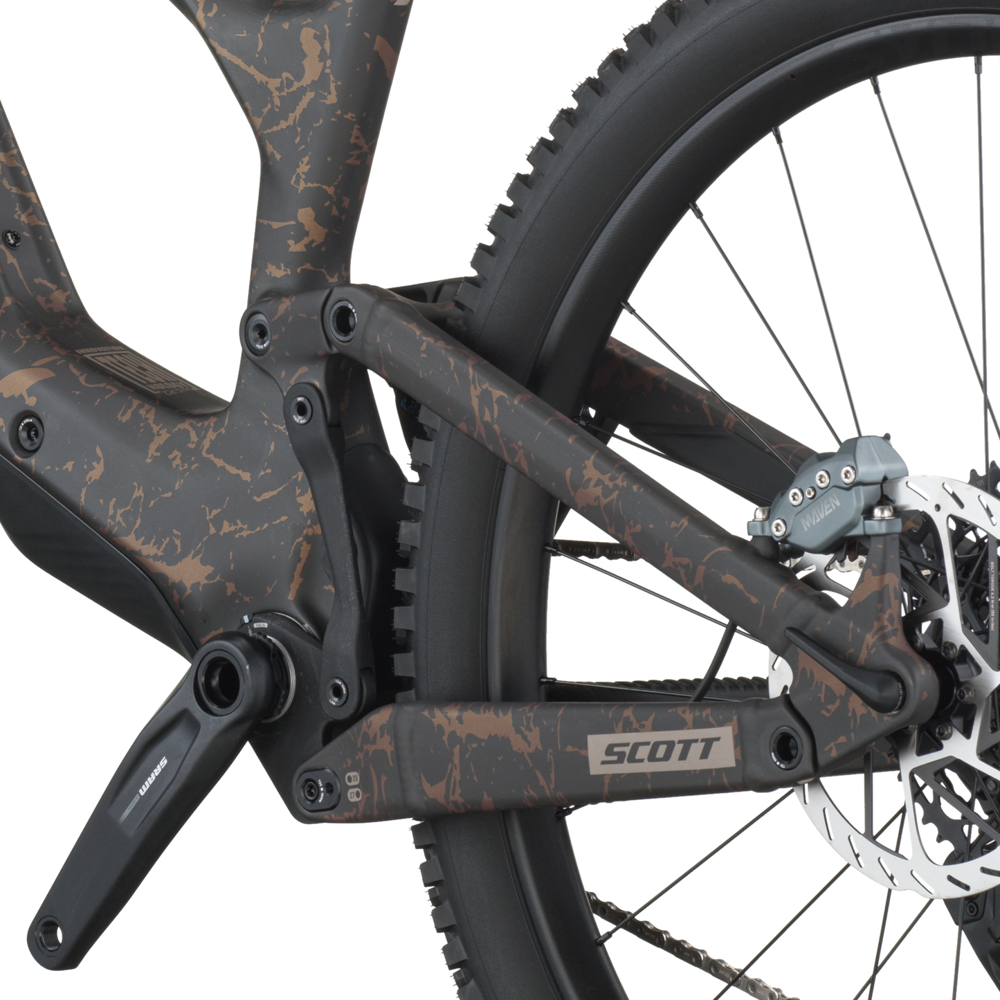 Scott Ransom 910 Carbon downhill Mountain Bike free pedals