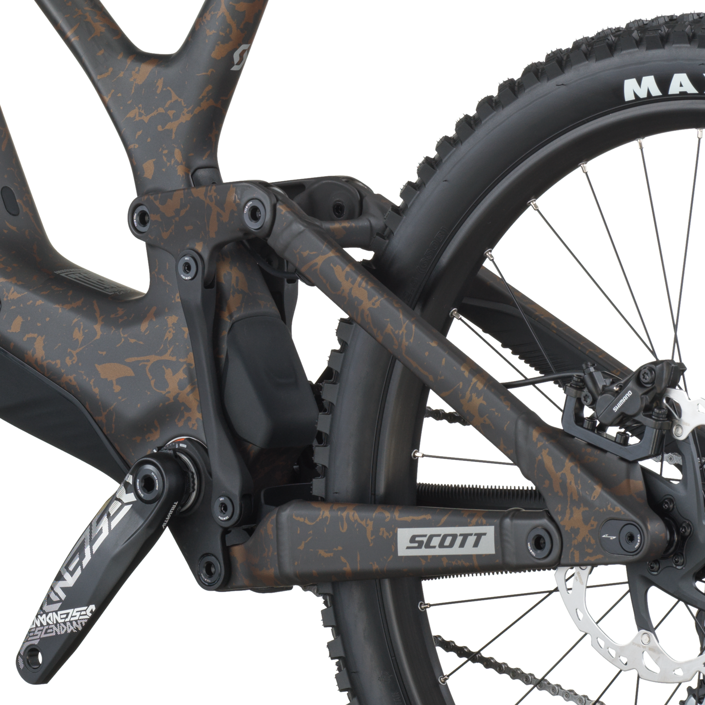 Scott Gambler 10 Carbon Downhill Mountain Bike FREE PEDALS
