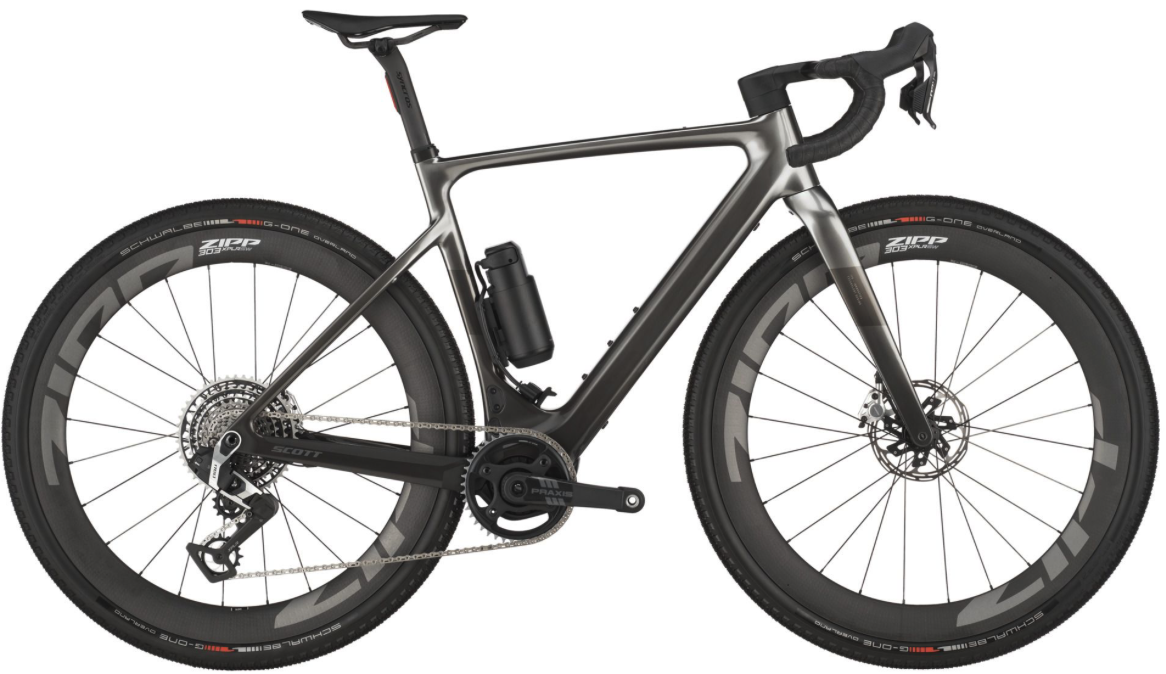Scott Solace Gravel Ultimate BatteryTQ Internal 360Wh DisplayTQ HPR 50Bluetooth Gravel E-Bike