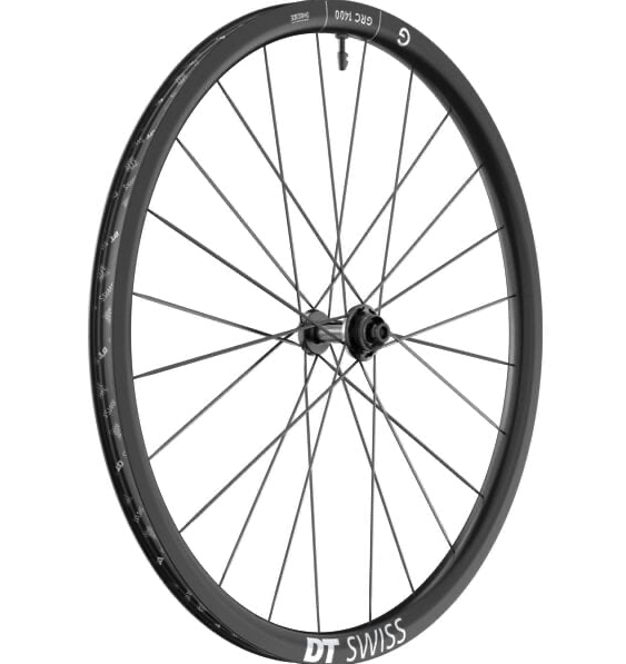DT SWISS GRC 1400 DICUT disc brake wheel, carbon clincher 30 x 24 mm, 650B front Wheel