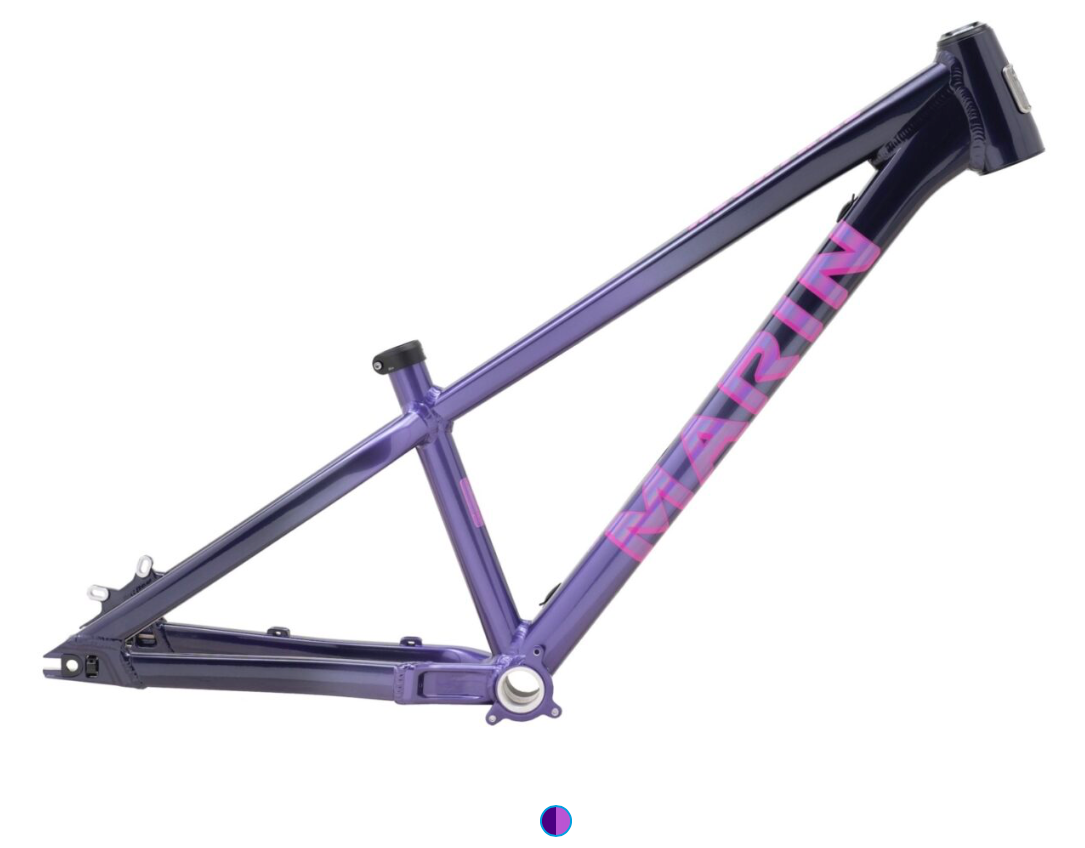 Marin ALCATRAZ 26 Dirt Jump,Skate Park, Bike Frame Kit