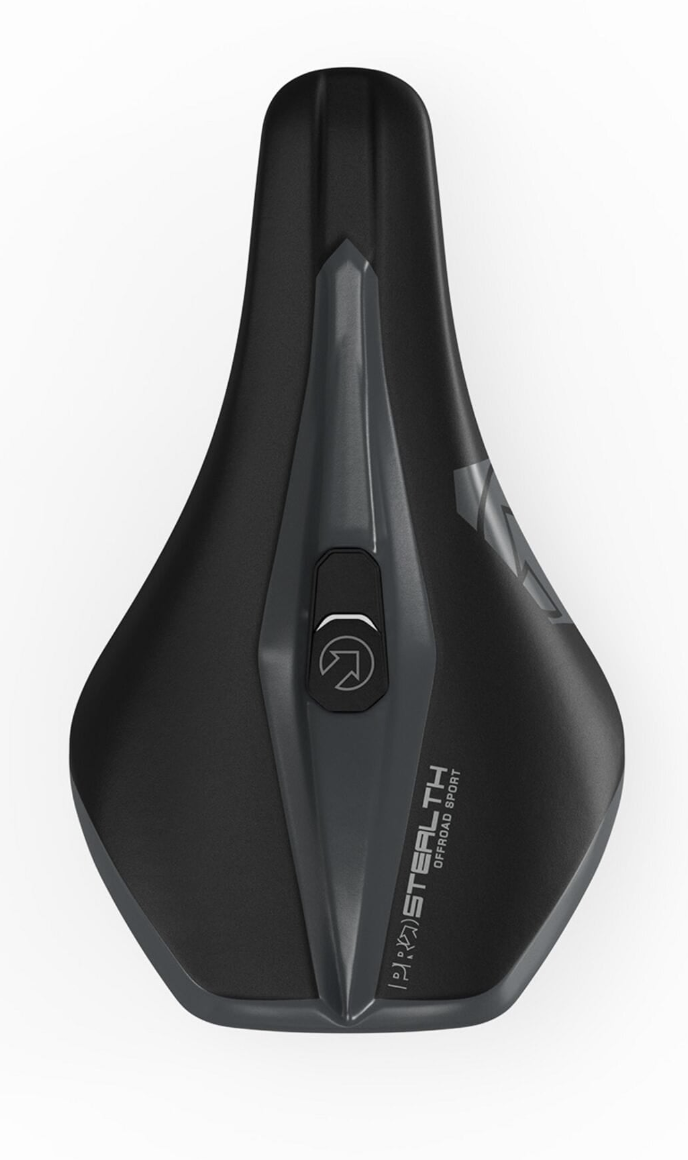 Pro Stealth Offroad Sport Saddle, Cromo Rail, 152mm, Anatomic Fit