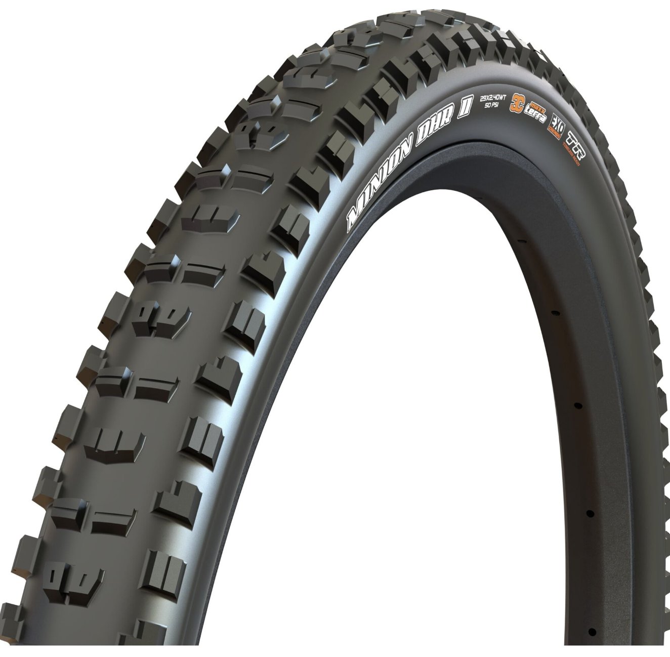Maxxis Minion DHR II + 27.5x2.80 60 TPI Folding 3C MaxxTerra EXO+ Tubeless Tyre