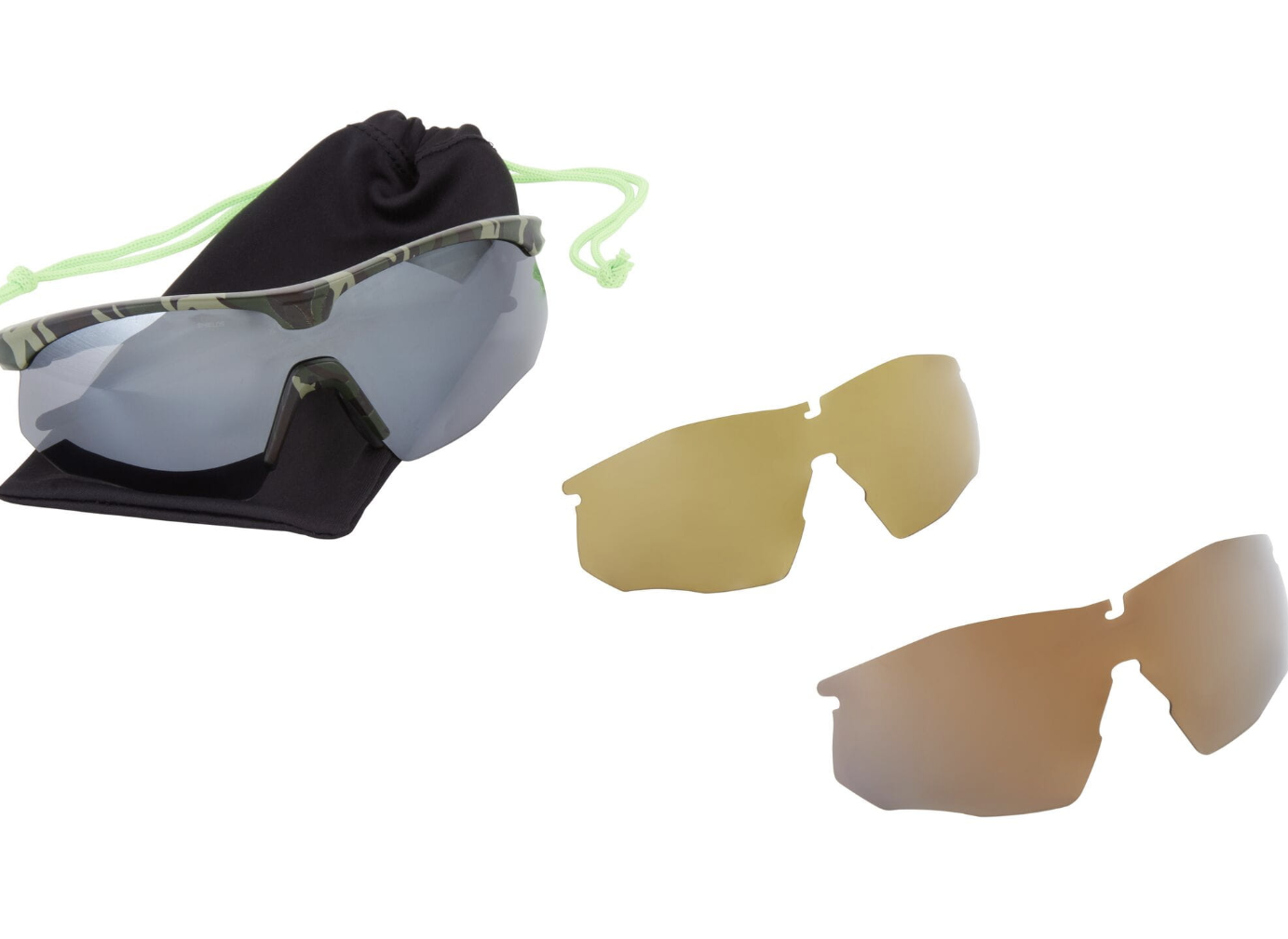 Madison Shields Green Camo Sunglasses-3 Polarised Lens