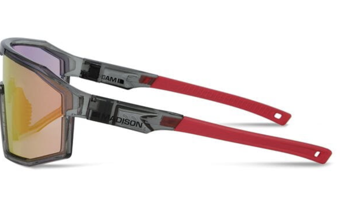 Madison Enigma Crystal Smoke Bike Sunglasses