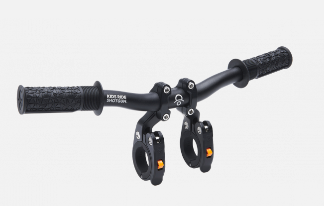 Shotgun Pro Child Bike Seat + Handlebars Combo