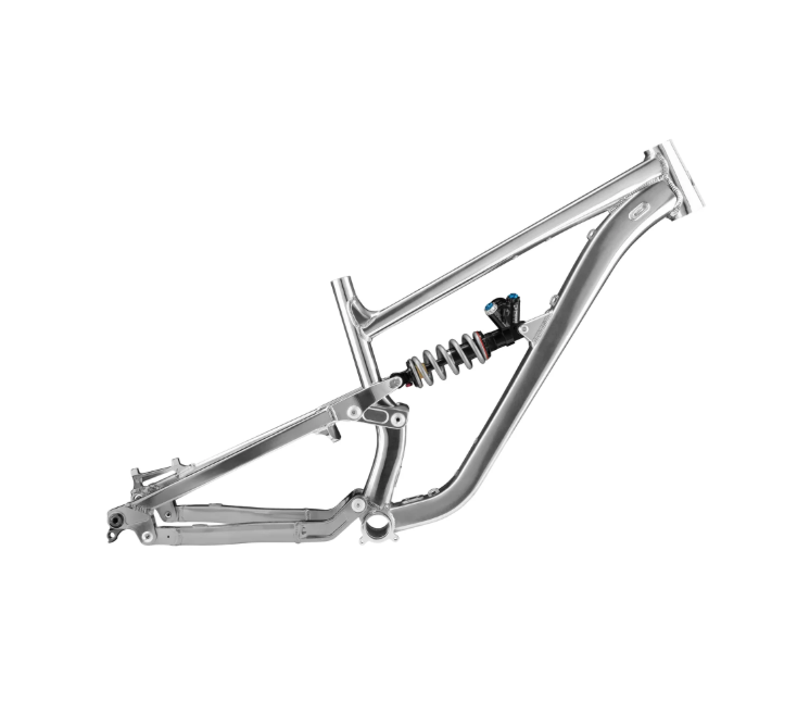 Zink Bike Vacay MTB Frame Polished