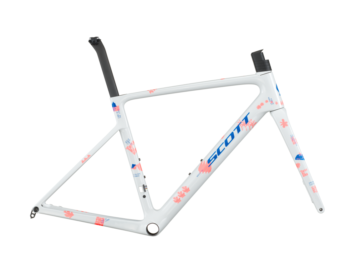 Scott Addict RC Team HMX Bike Frame Set free pedals