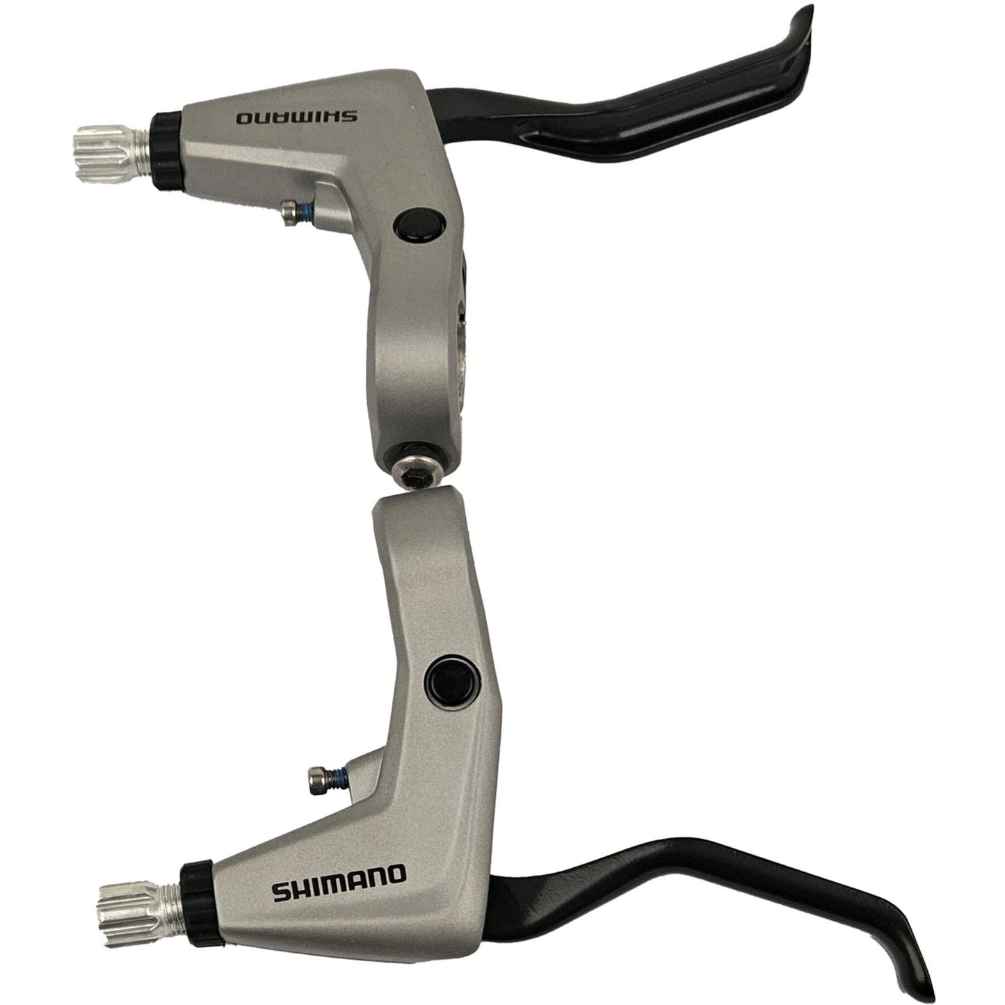 BL-T4000 Alivio 2-finger brake levers for V-brakes - silver