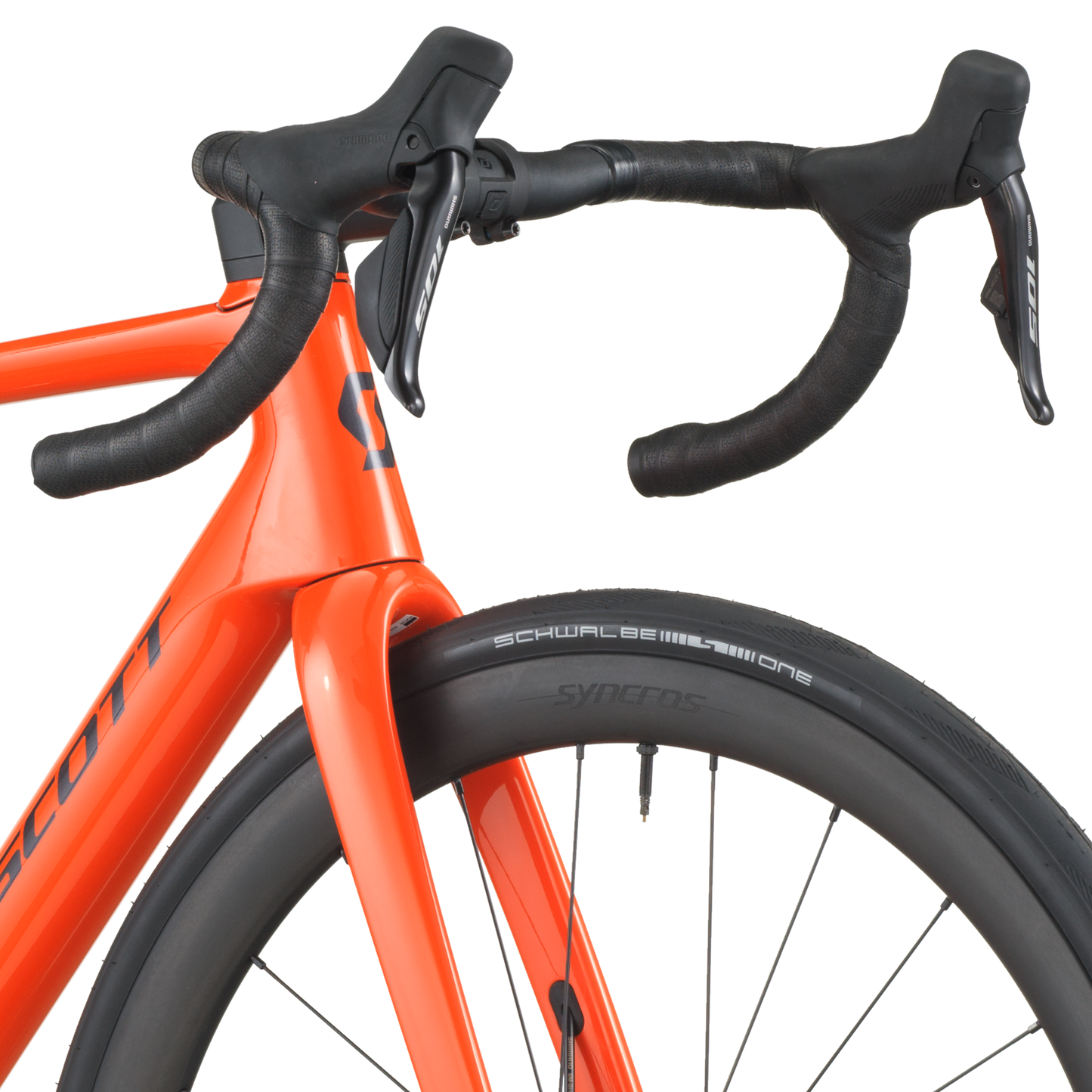 Scott Addict Rc 30 Race Road Bike with free pedals