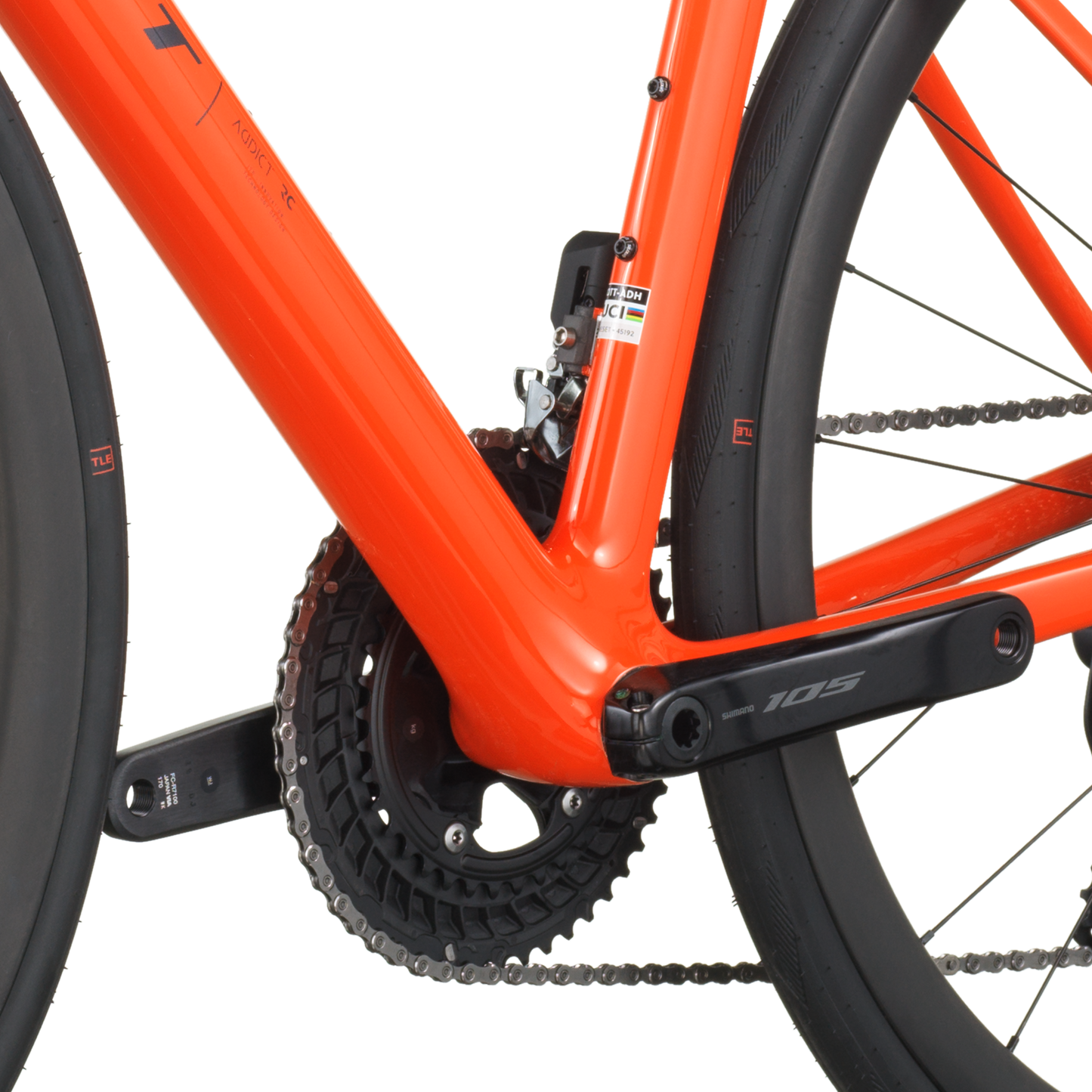 Scott Addict Rc 30 Race Road Bike with free pedals