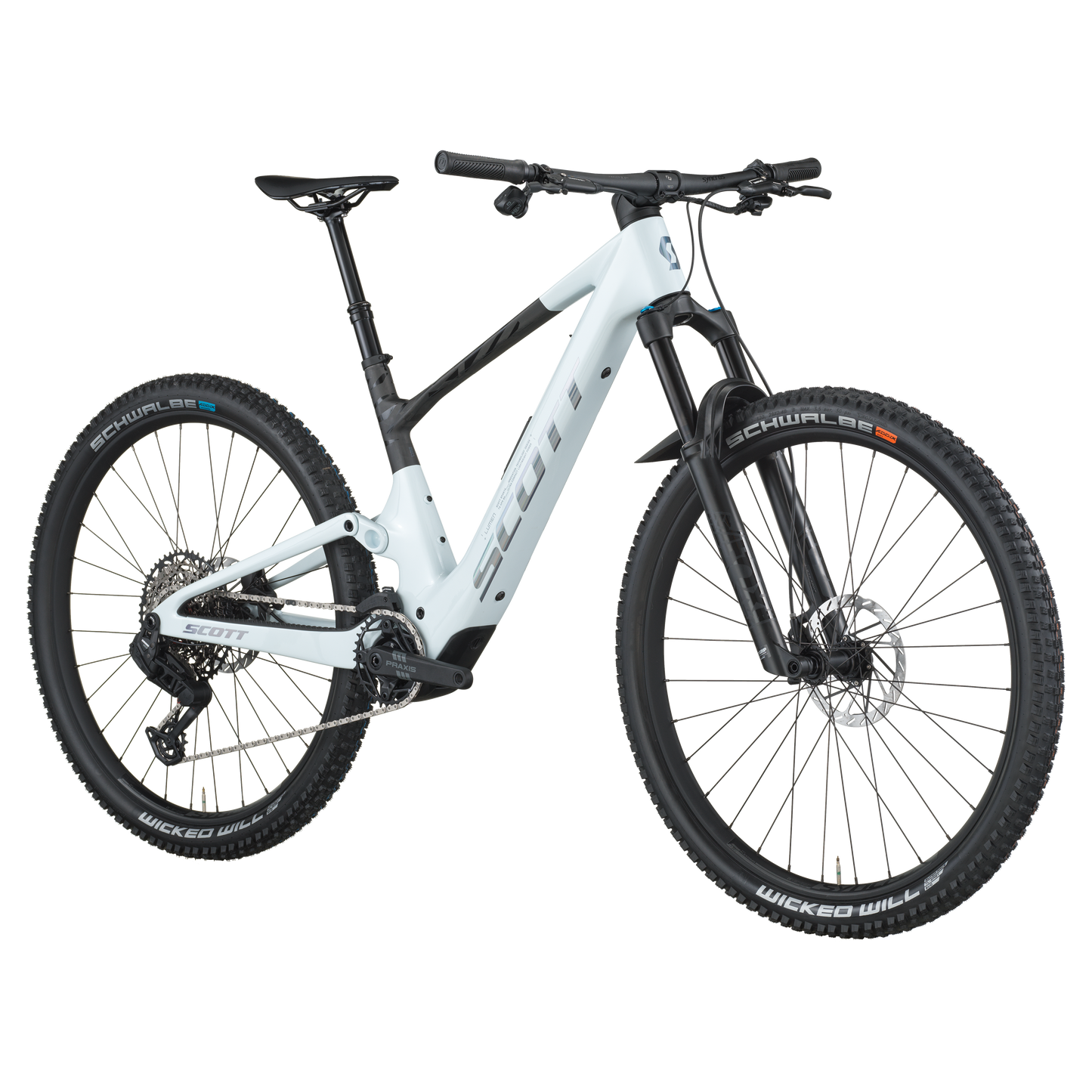 Scott Lumen 910 full-powered e-Mountain Bike free pedals