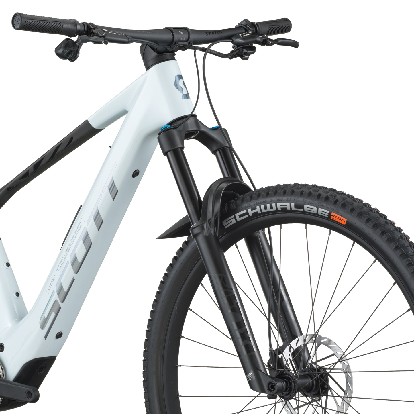 Scott Lumen 910 full-powered e-Mountain Bike free pedals