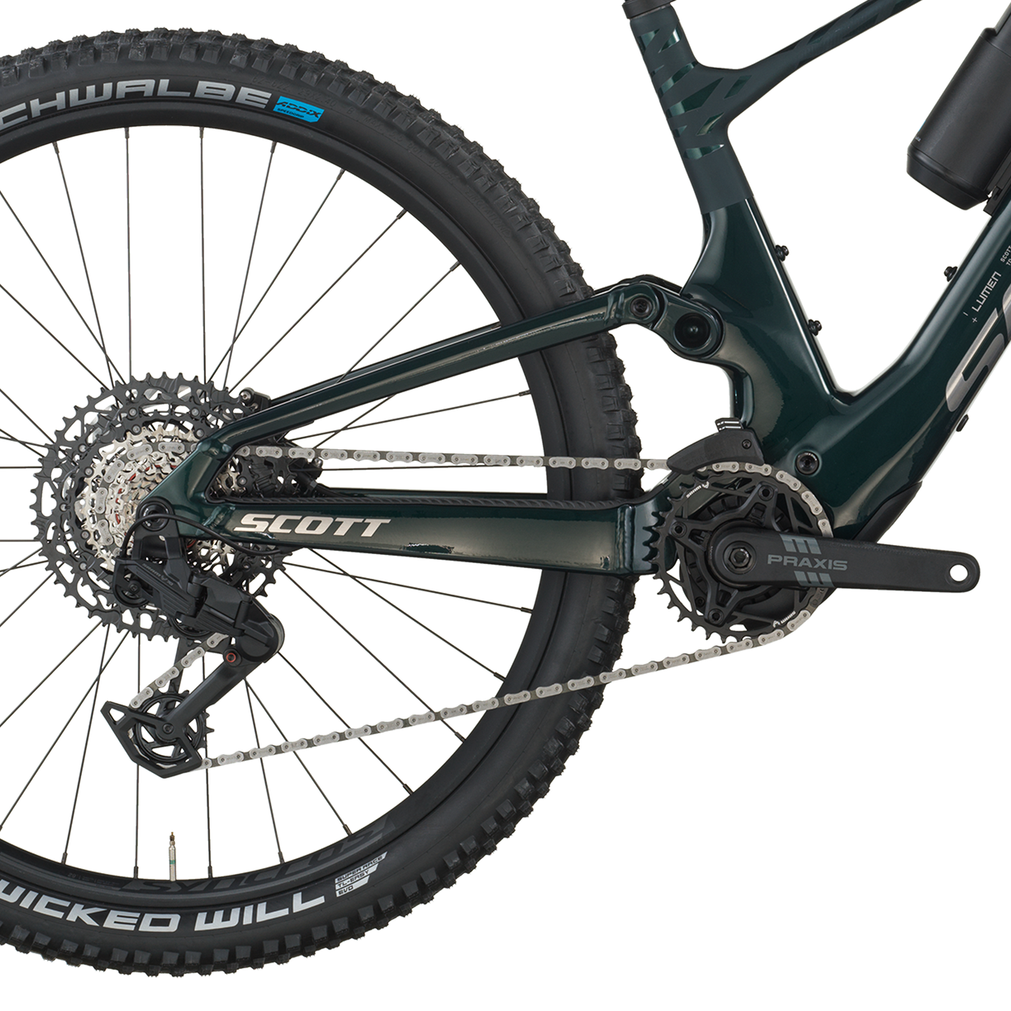 Scott Lumen Eride 920 Trail,Mountain E-Bike free pedals
