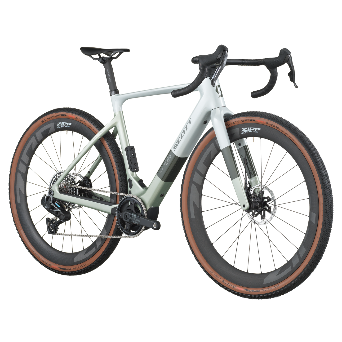 Scott SOLACE GRAVEL 10,lightweight carbon frame,DisplayTQ HPR 60, Bluetooth, ANT+, AXS, Dedicated Smartphone app,BatteryTQ Internal 360Wh + xTra Power Bottle Cage Battery 160Wh,Gravel eBike 2026
