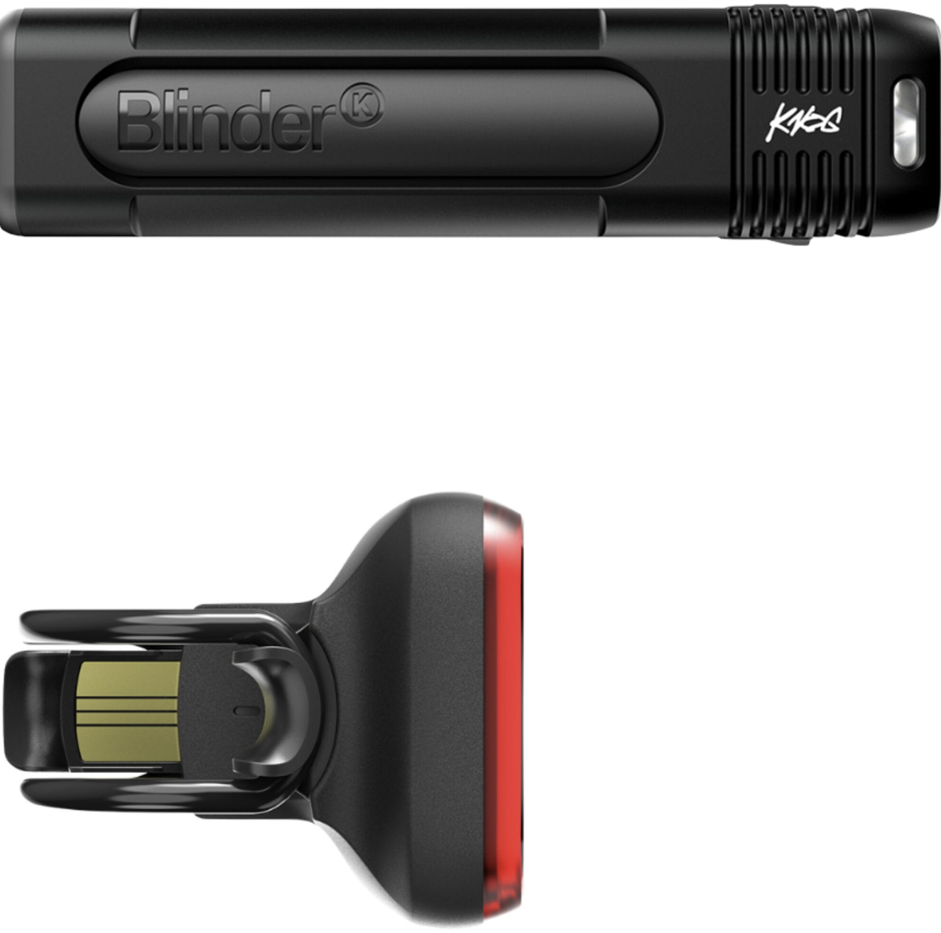 KNOG Blinder Pro 700 Front Light + Blinder Square Rear Bike Light