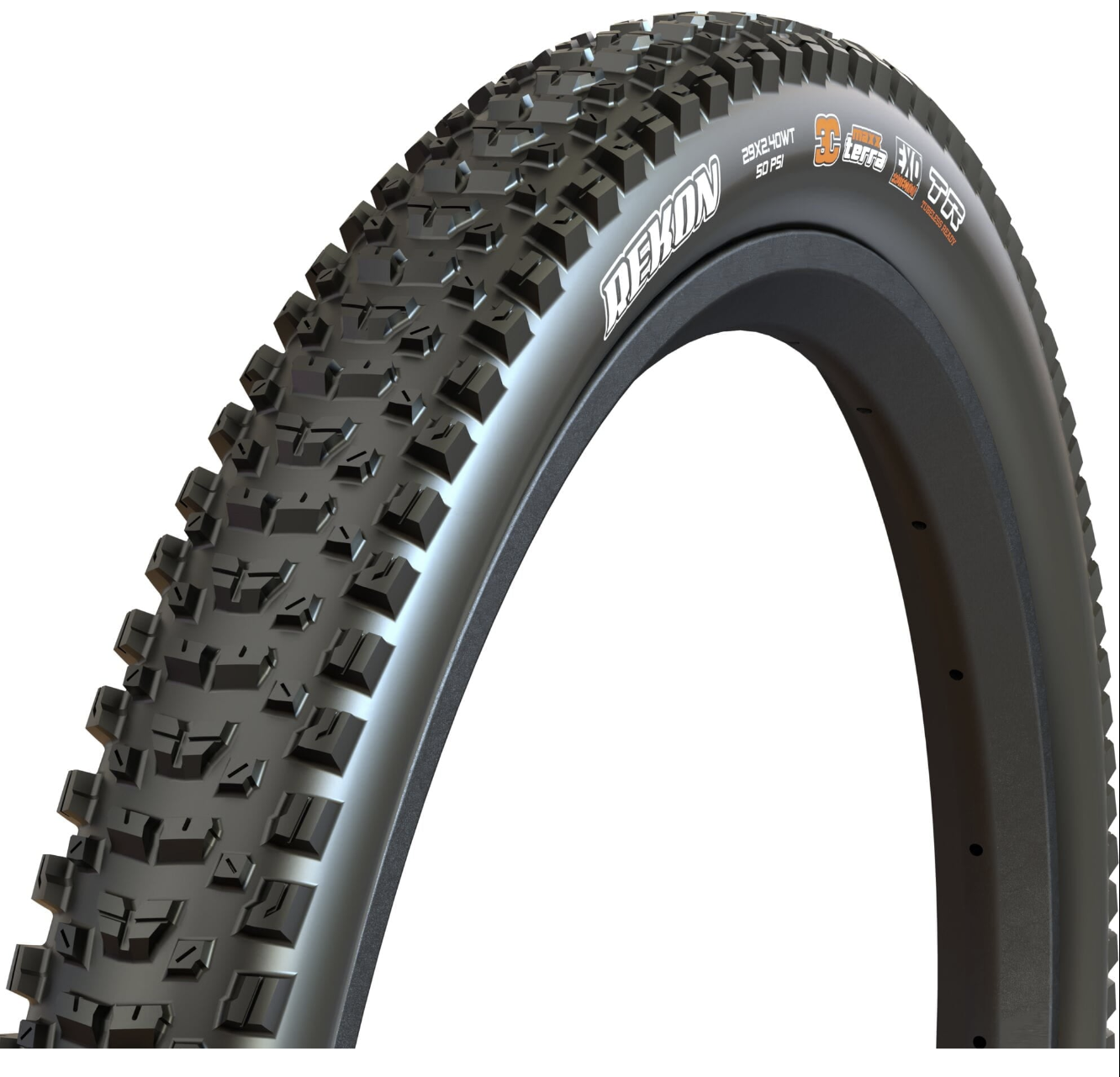 Maxxis Rekon 29x2.60 60 TPI Folding 3C MaxxTerra EXO+ Tubeless Tyre