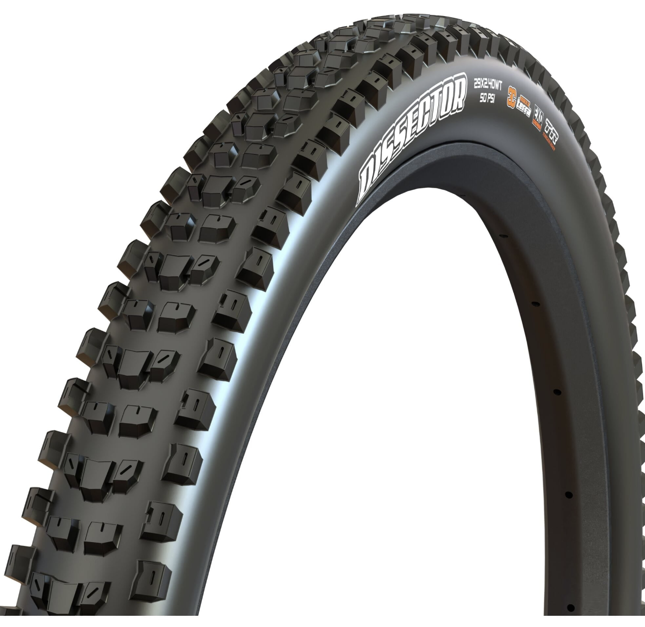 Maxxis Dissector 29 X 2.4 WT 120x2 TPI Folding 3C MaxxTerra Double Down Tubeless Tyre