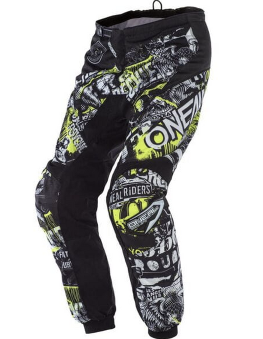 Oneal ELEMENT Youth Pants ATTACK blk/yel 24