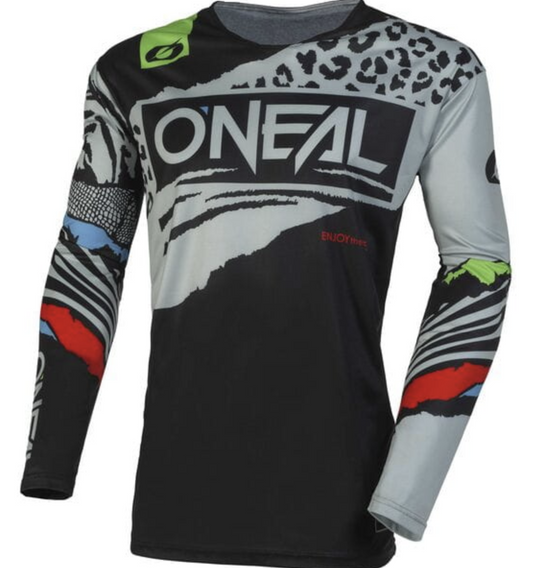Oneal MAYHEM Youth Jersey WILD V.23 black/gray XL
