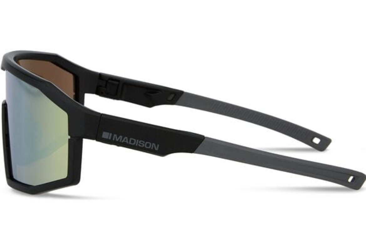 Madison Enigma Matt Black Sunglasses - 3 Lens Pack