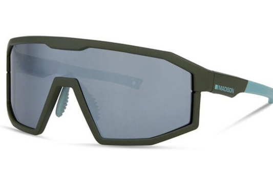 Madison Enigma Matt Olive Sunglasses - 3 Lens Pack