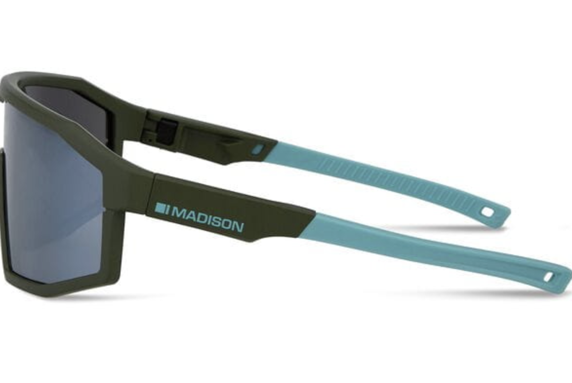 Madison Enigma Matt Olive Sunglasses - 3 Lens Pack