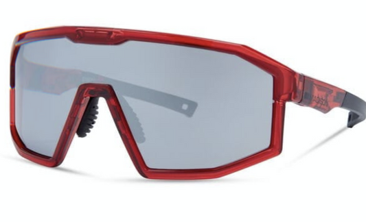 Madison Enigma Crystal Gloss Red Sunglasses - 3 Lens Pack