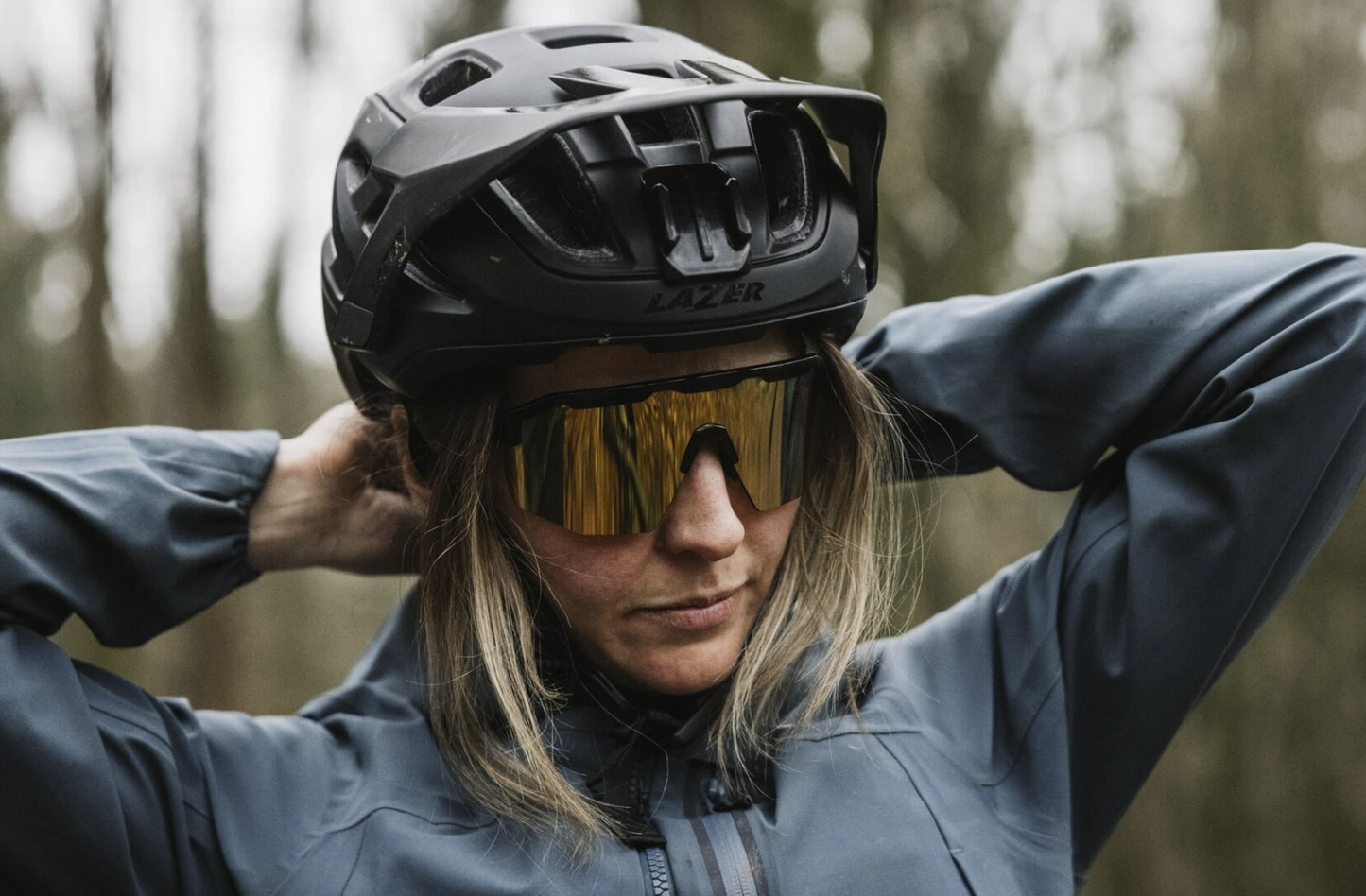 Madison Cipher Gloss Black Sunglasses - Pink Rose Mirror Lens