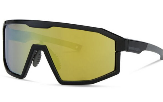 Madison Enigma Gloss Black Mountain Bike Sunglasses