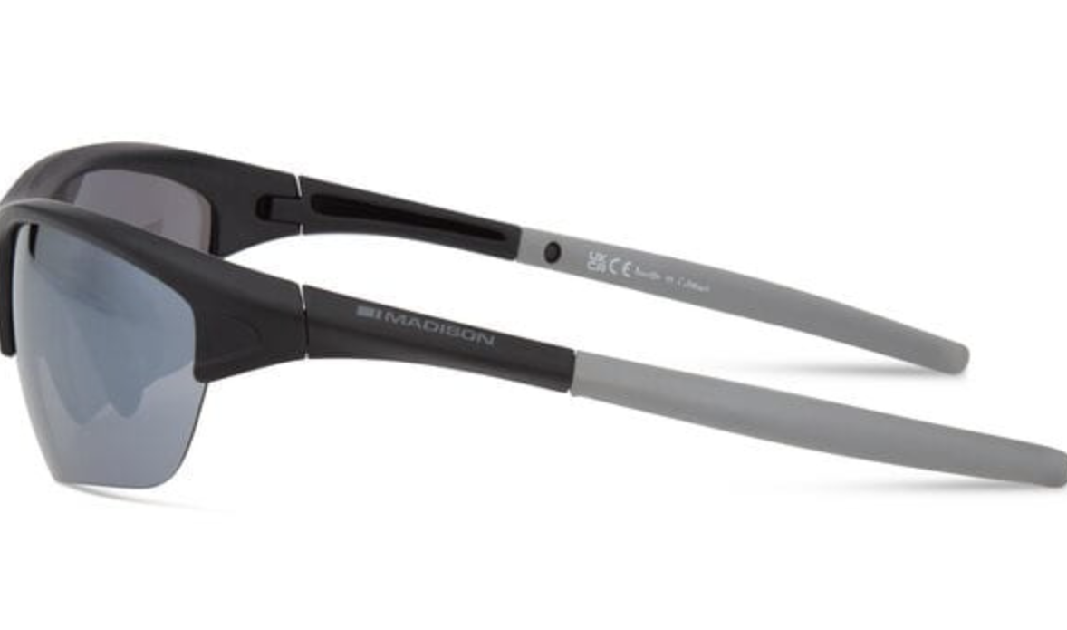 Madison Mission Matt Black Bike Sunglasses