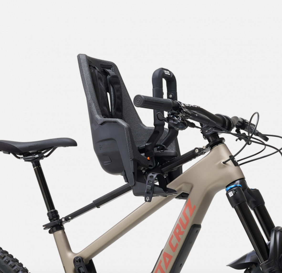 Shotgun Pro Evo Child Bike Seat + Handlebars Combo