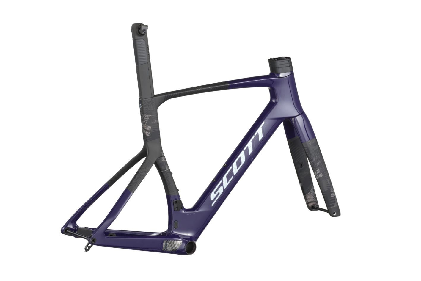 Scott Foil  RC Team HMX Frame Set and free pedals