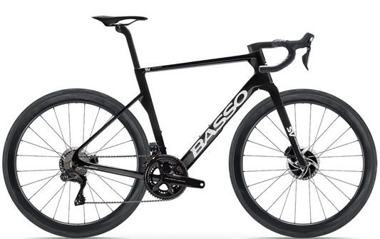 Basso Sempre Veloce SV Dura-Ace Di2 Black Bike free pedals
