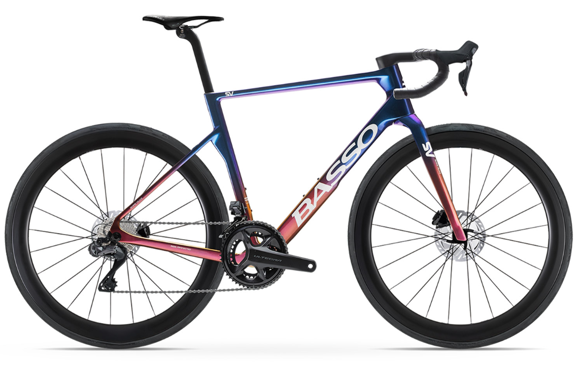 Basso Sempre Veloce Ultegra Di2 Viola Galaxy Road Bike