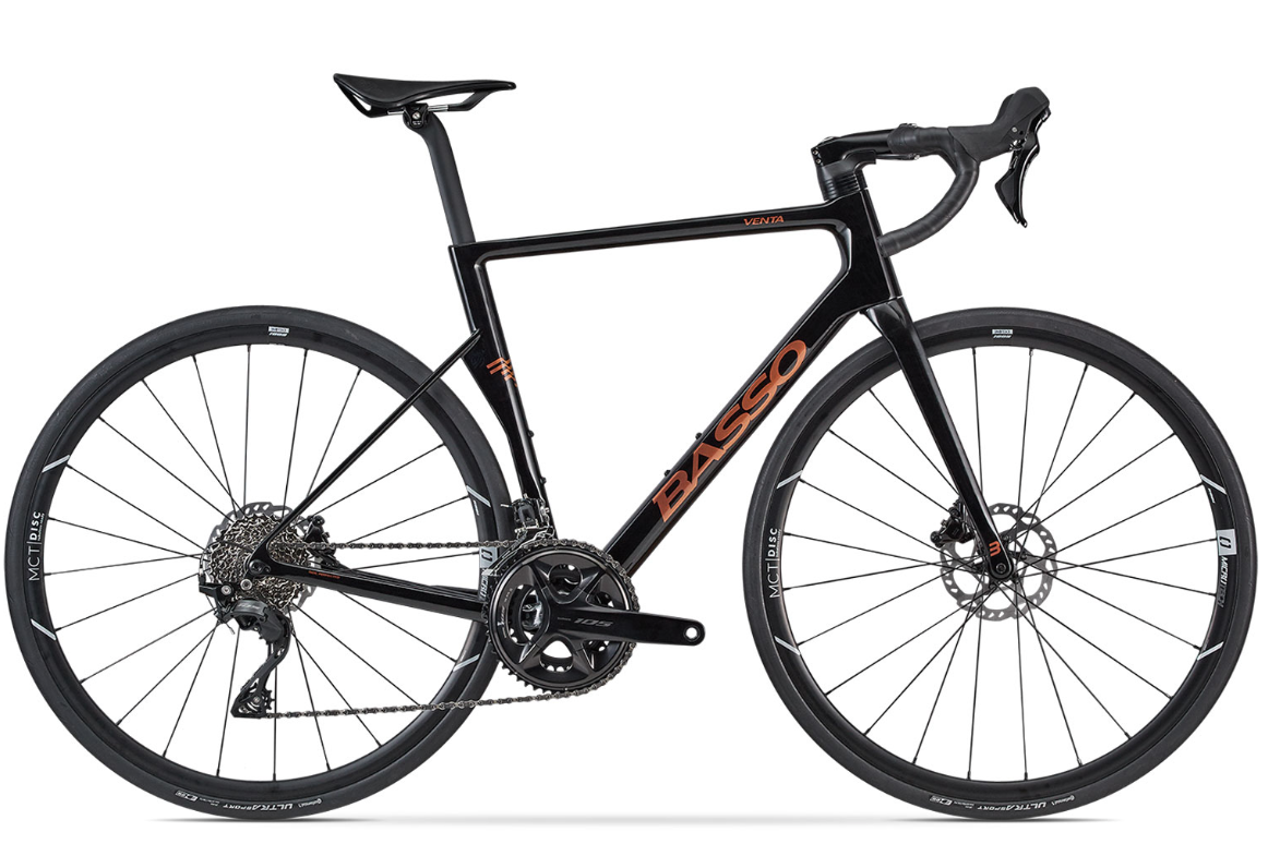 Basso Venta R 105 12x Microtech Magma Black Road Bike