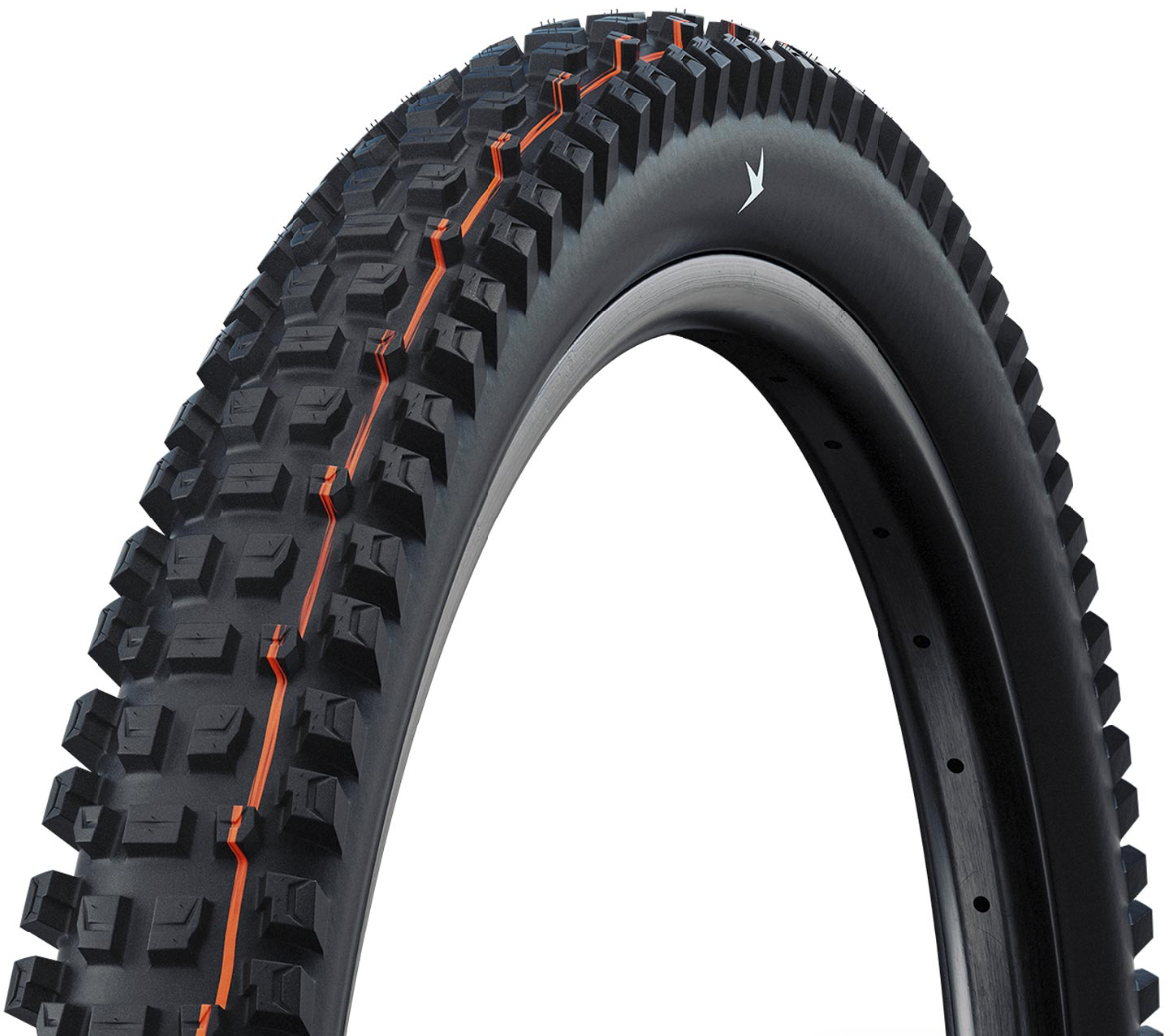 Schwalbe Albert Trail Pro Radial Soft MTB 27.5x2.50 Tyre in Black (Fold)