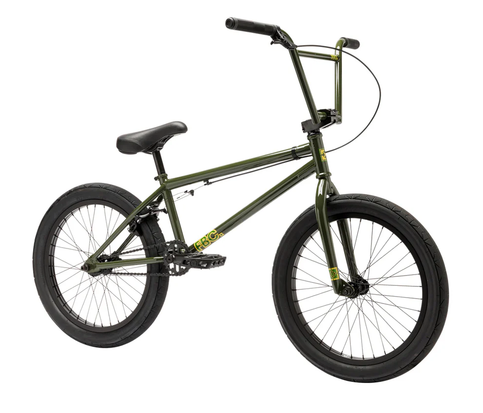 Fit str army green 20.5" bmx bike