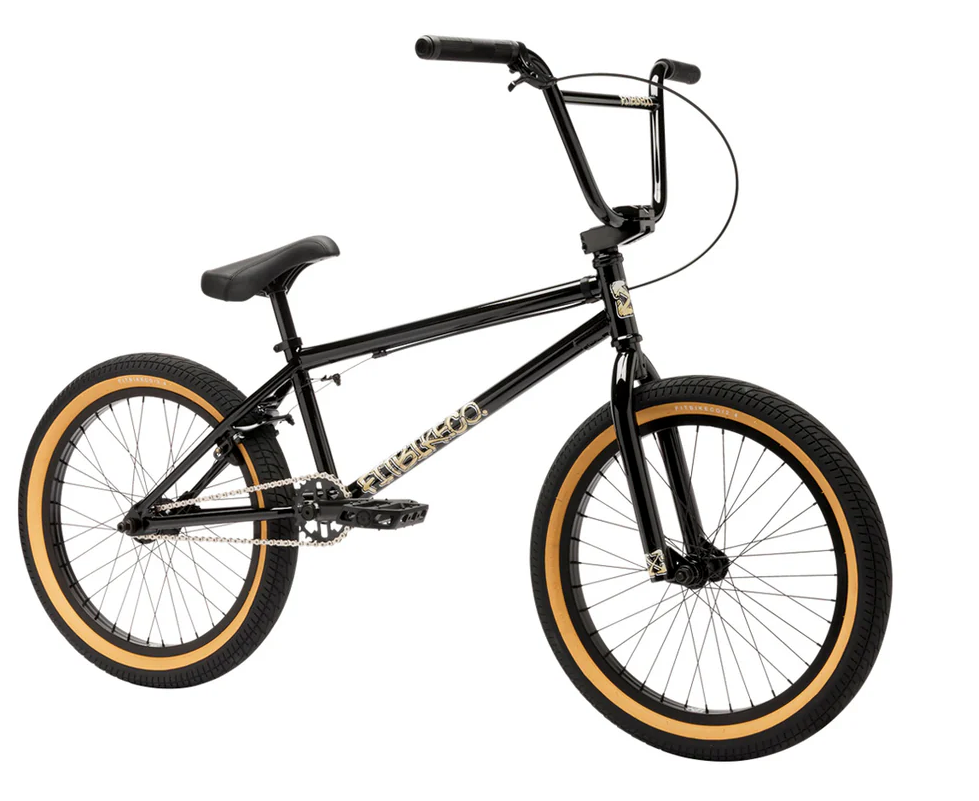 Fit Series one gloss black 20.27" bmx bike