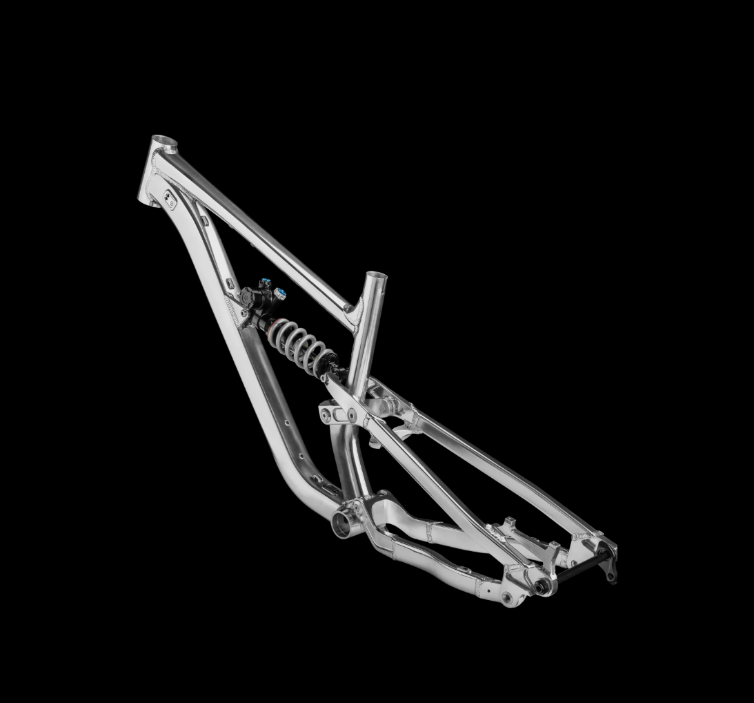 Zink Bike Vacay MTB Frame Polished