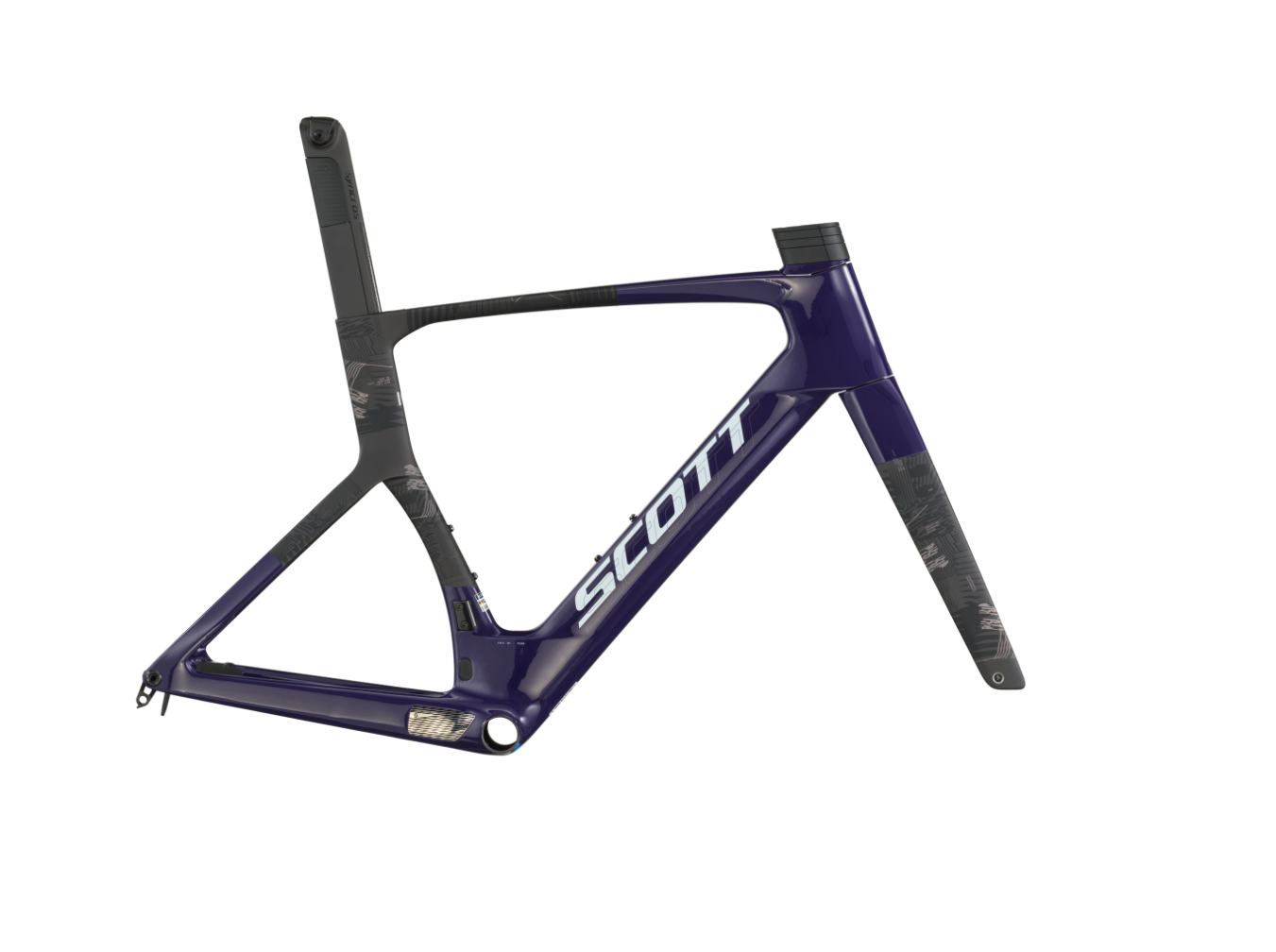 Scott Foil  RC Team HMX Frame Set and free pedals