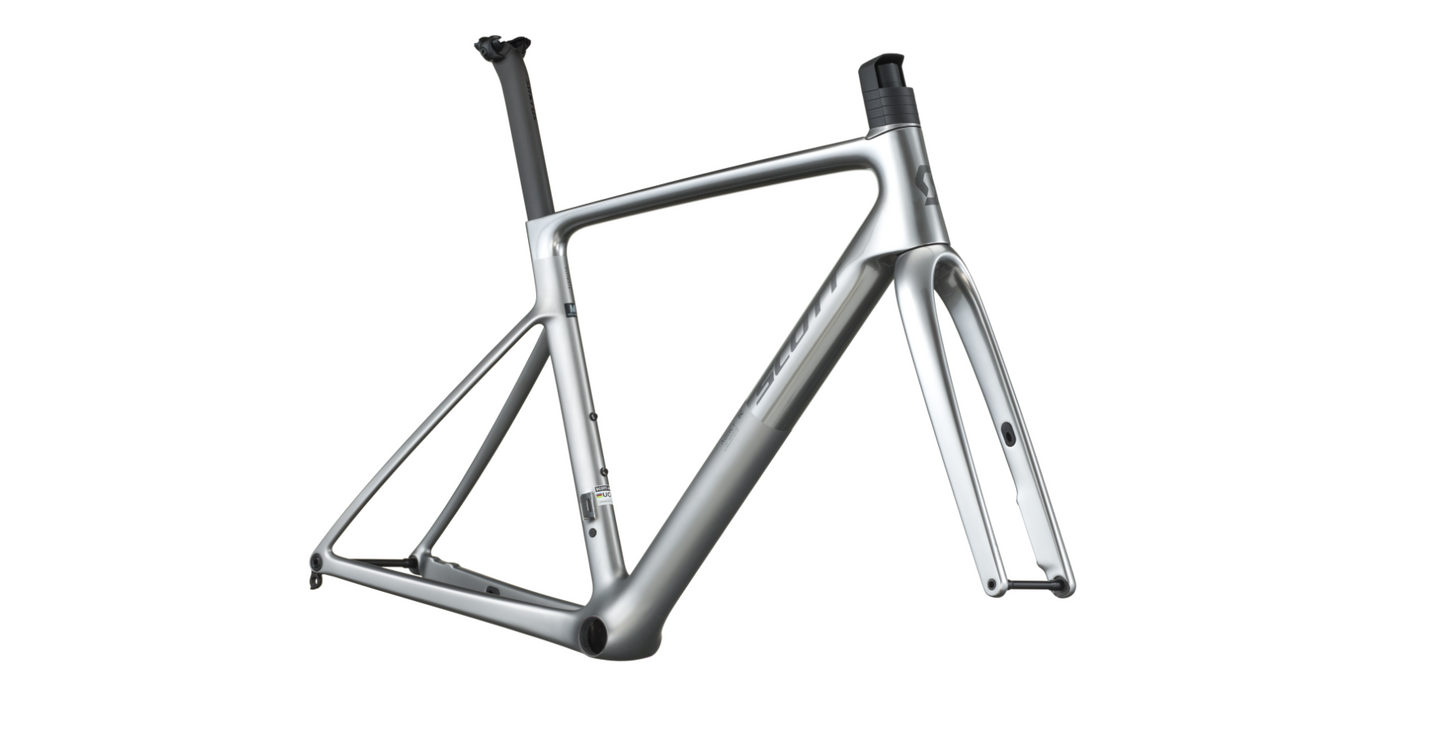 Scott Addict RC Ultimate HMX SL Bike Frame Set and free pedals