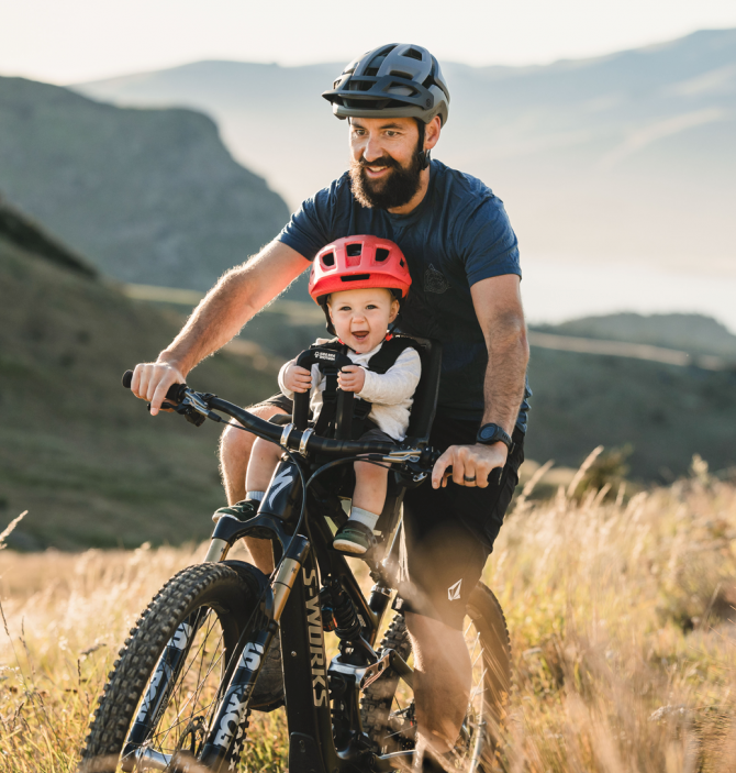 Shotgun Pro Evo Child Bike Seat + Handlebars Combo