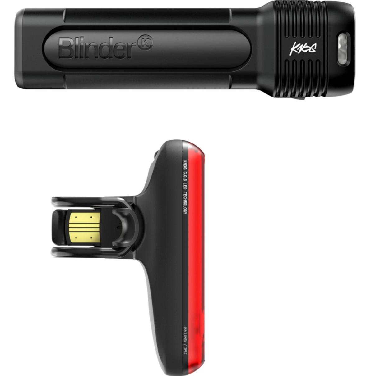 Knog Blinder Pro 1400 Front Light + R150 Rear Bike Light