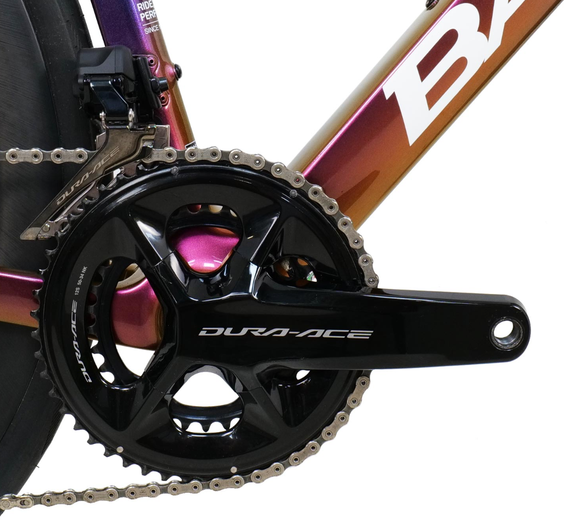 Basso SV Dura-Ace Di2 Viola Galaxy Road Bike Free Pedals