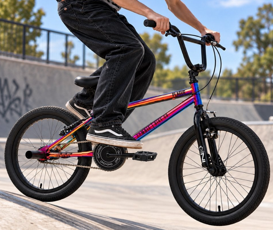 Zombie Plague 18" BMX Bike - Neochrome 2027