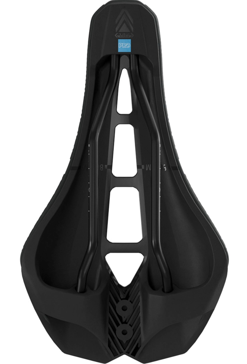 Pro Stealth 3D Performance Saddle, Carbon Base, Stainless Rail, 142mm, Anatomic