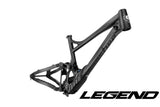 Banshee Legend 27.5 Downhill frame w/ Headset, FOX DHX2 Performance 350