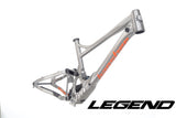 Banshee Legend 27.5 Downhill frame w/ Headset, FOX DHX2 Performance 350